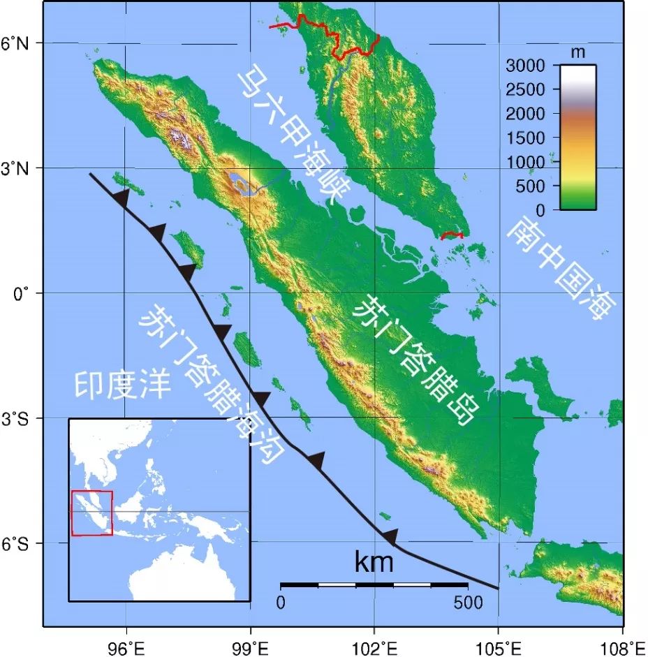 马六甲海峡轮廓图图片