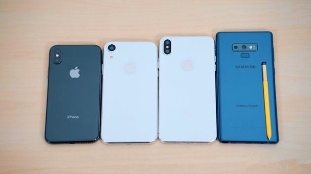 提前对决：6.5寸iPhone对比三星Note9是什么样