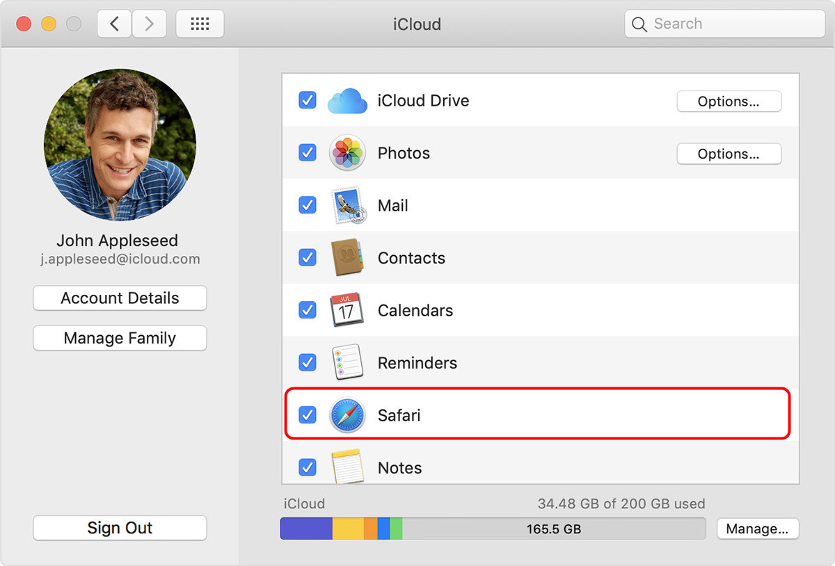 apple支援如何将safari书签从iphone导入电脑浏览器