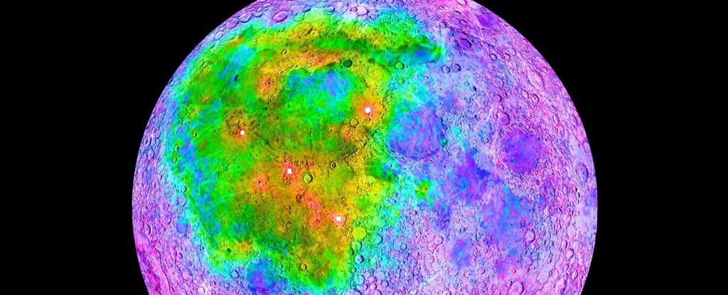 月球表面最大的撞击坑揭露了月球两面不同的真相