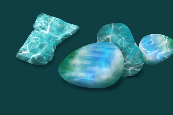 凝聚水波的宝石——海纹石
