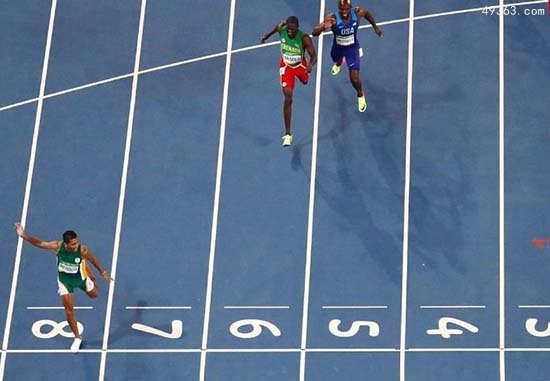 男子400米最新世界纪录43秒03，让后来者望而生畏