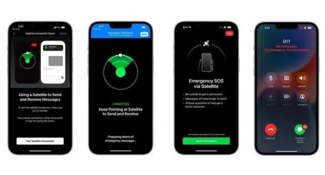Apple iPhone 14卫星紧急SOS服务功能使用方法