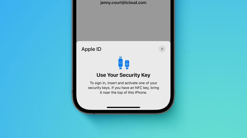 Apple  iOS 16.3 新增的 Apple ID 的安全密钥是什么功能？
